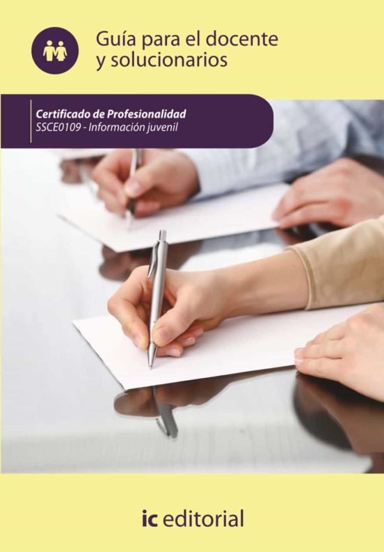 Ssce010 Información Juvenil. Guía Para El Docente Y Solu Cion