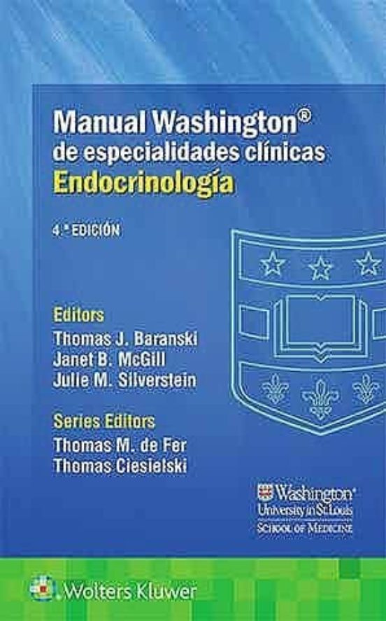 Manual Washington De Especialidades Clinicas Endocrinologia
