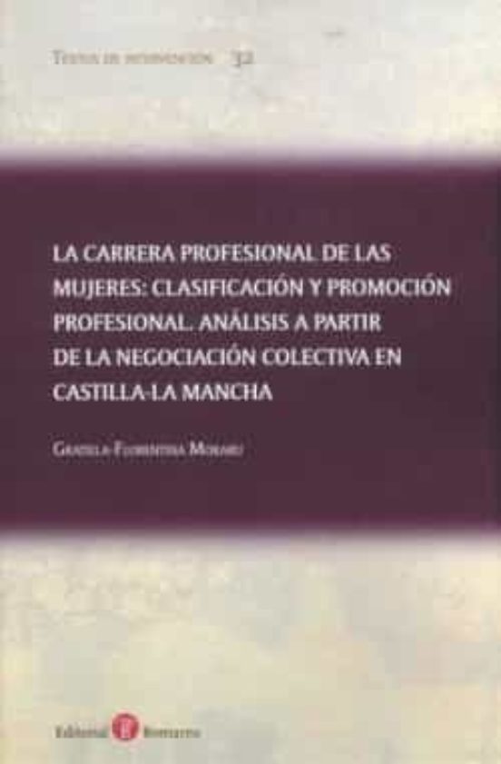 Carrera Profesional De Las Mujeres: Clasificación Y Prococión Profesin
