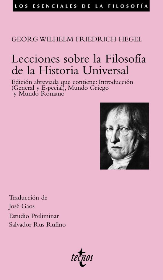 Lecciones Sobre La Filosofia De La Historia Universal