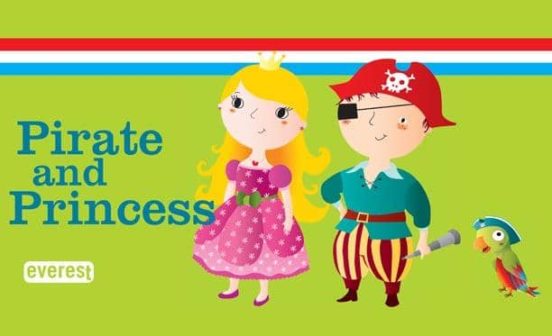 Inglés Pirate And Princess. Material De Aula 3 4 Y 5 Años