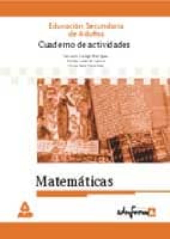 Cuaderno De Actividades De Matematicas