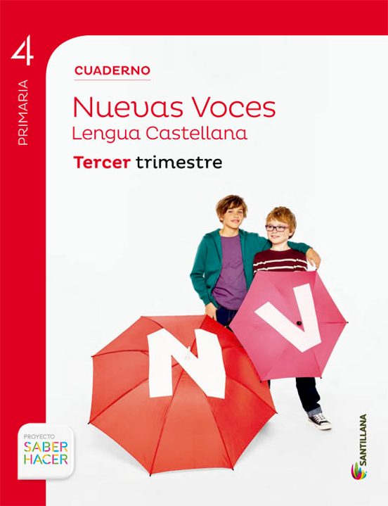 Lengua 4º Primaria Nueva Voces Cuaderno 3 Ed 2015 Cast