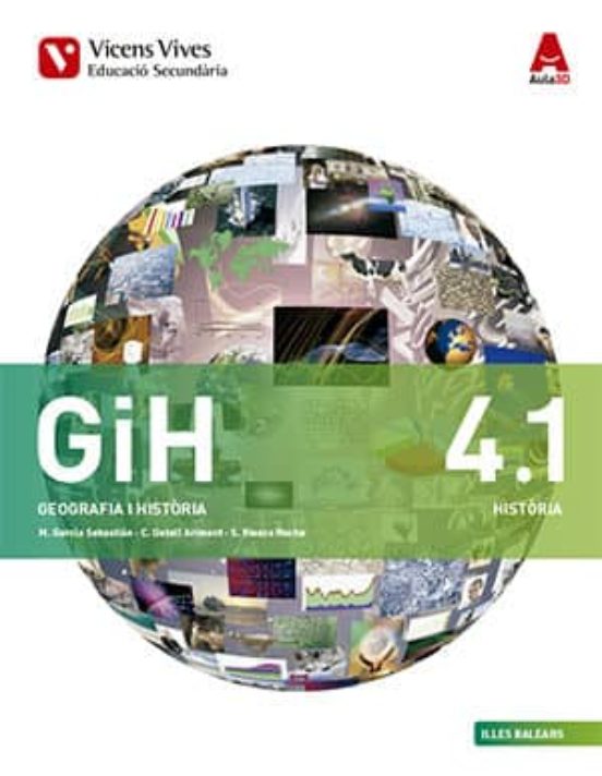 Portada de Historia 4º Eso Aula 30 Ed 2016 Baleares