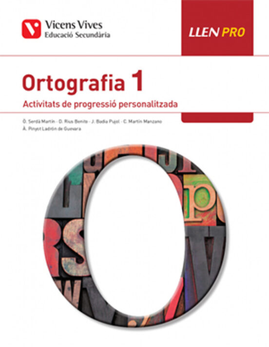 Llen Pro. Ortografia 1. Activitats de Progressió Personalitzada Primer