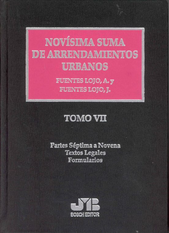 Novisima Suma De Arrendamientos Urbanos 12ª Ed. 7 Tomos