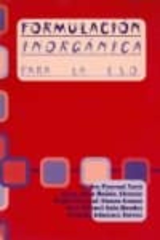 Formulación Inorgánica para la ESO