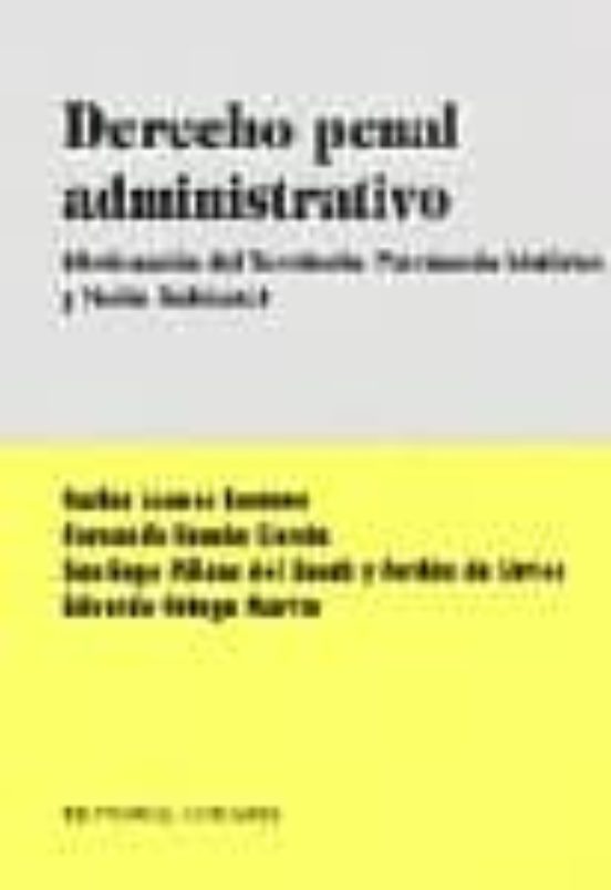 Derecho Penal Administrativo