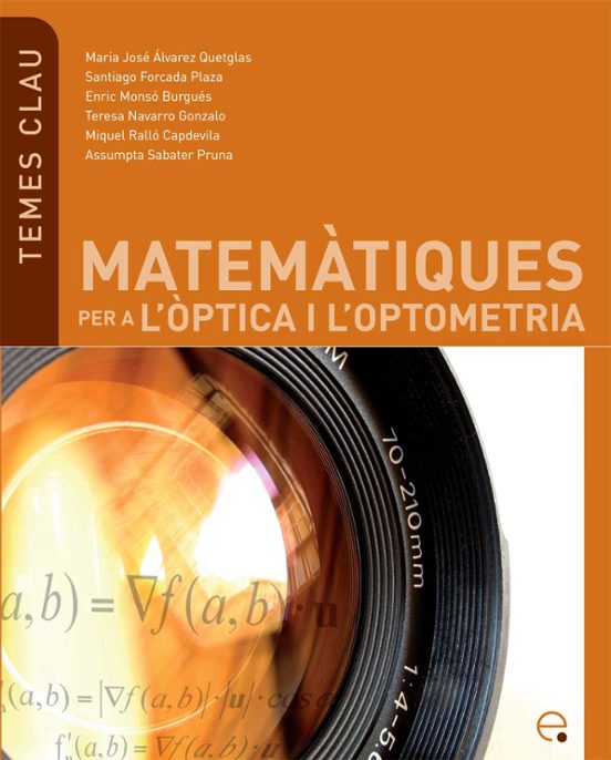 Matematiques Per A L Optica I Optometria