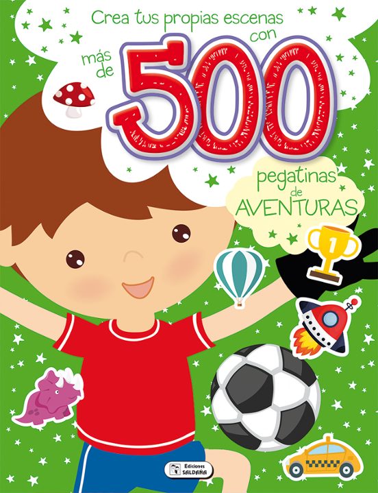 Crea Tus Propias Escenas Con Más De 500 Pegatinas Aventuras