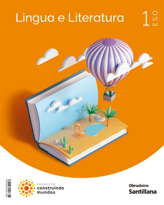 Lingua E Literatura 1º Eso Construíndo Mundos Galicia Ed 2022