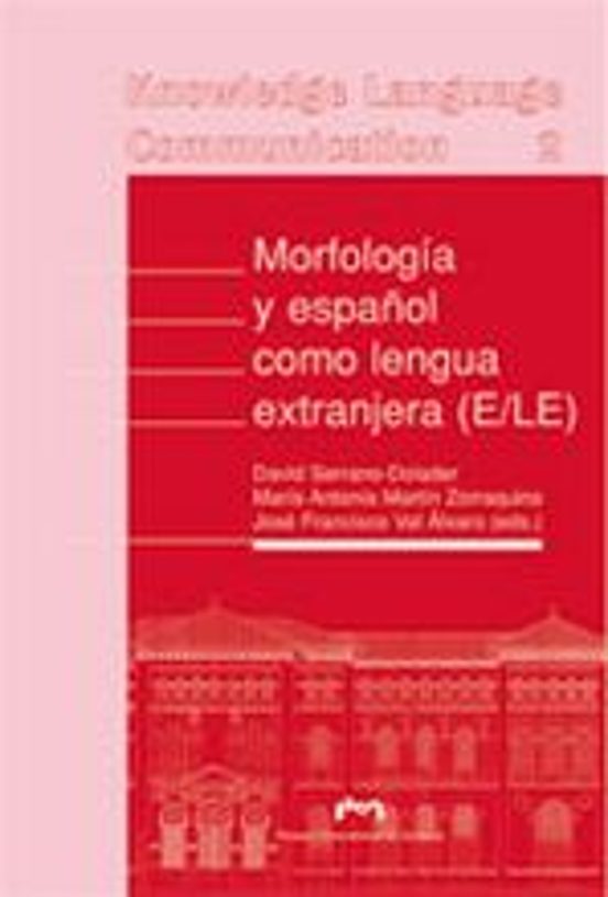 Morfología y español como lengua extranjera