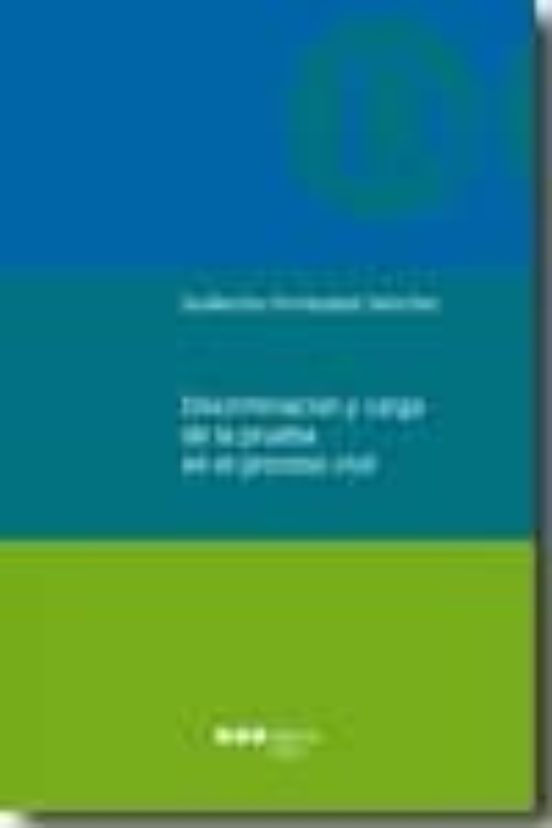 Discriminación Y Carga De La Prueba En El Proceso Civil