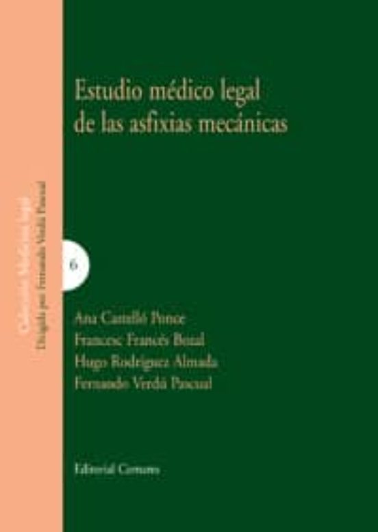 Estudio Medico Legal De Las Asfixias Mecanicas