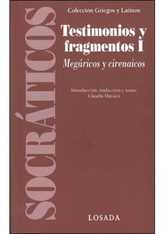 Testimonios y Fragmentos i