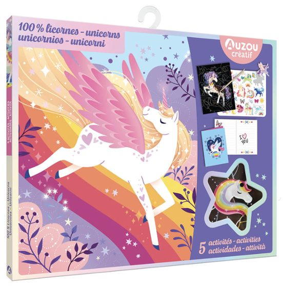 Unicornios Arcoiris. Estuche De Artista