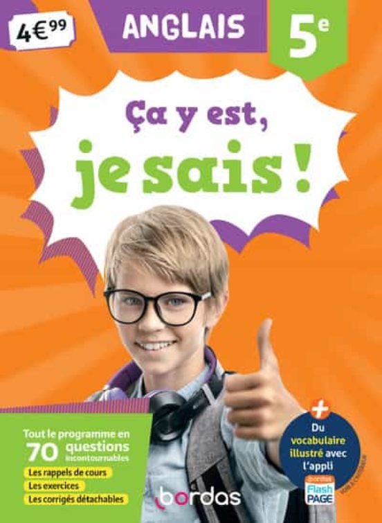 Ça Y Est Je Sais ! Anglais 5e