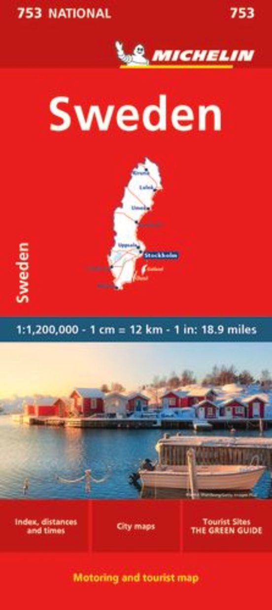 Mapa National Sweden 11753
