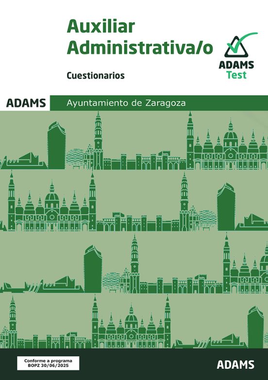Auxiliar Administrativa-o Ayuntamiento De Zaragoza. Cuestionarios