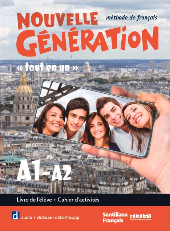 Nouvelle Generation A1/a2 Livre + Cahier + App