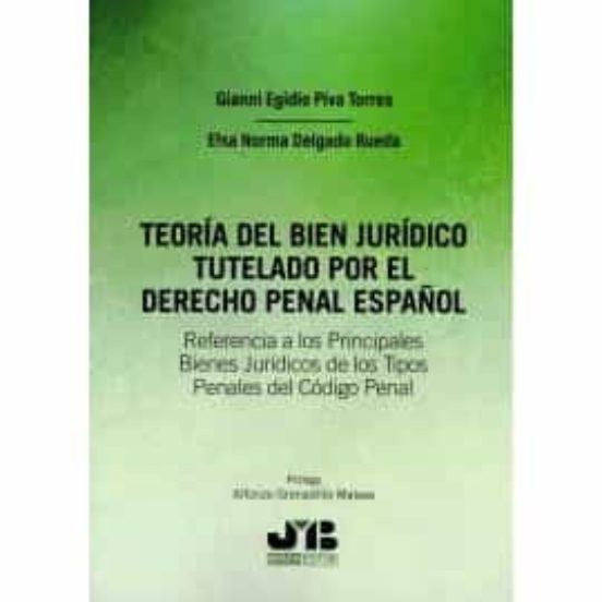 Teoría Del Bien Jurídico Tutelado Por El Derecho Penal Español