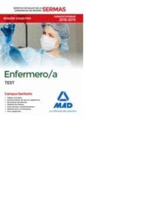Enfermero/a Del Servicio De Salud De La Comunidad De Madrid. Temario