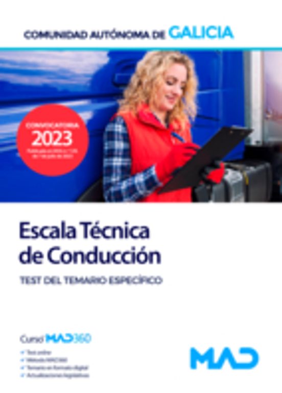 Escala Técnica De Conducción. Test Del Temario Específico Comunidad Au