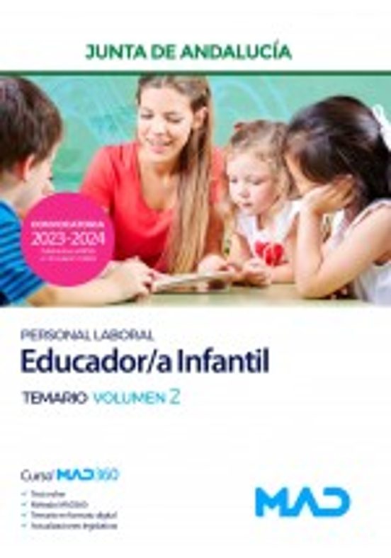 Educador Infantil De La Junta De Andalucia. Temario