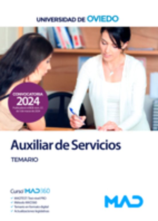 Temario Auxiliar De Servicios De La Universidad De Oviedo