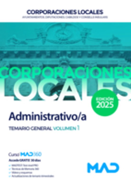 Administrativo/a De Ayuntamientos Diputaciones Y Otras Corporaci Ones
