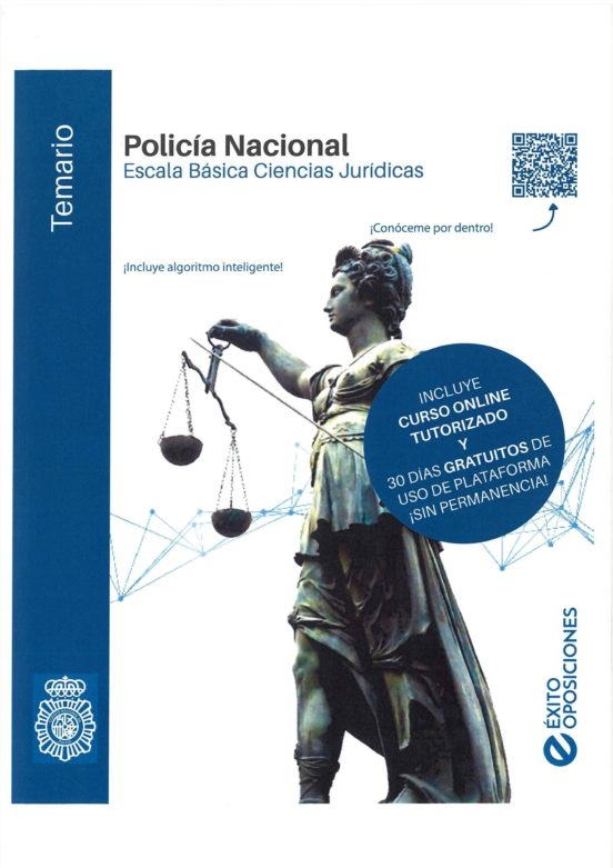 Policia Nacional Escala Basica Temario Ciencias Juridicas