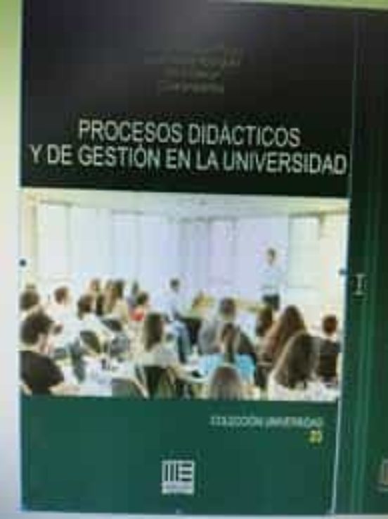Procesos Didácticos y de Gestión en la Universidad
