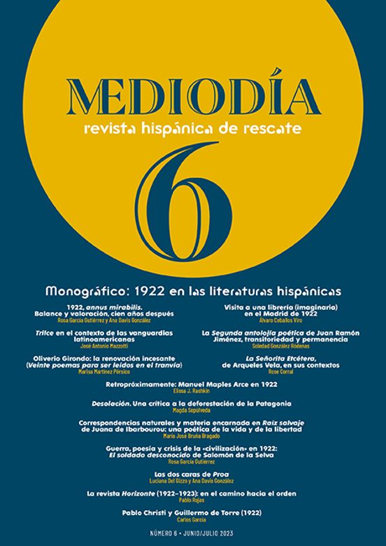 Mediodia 6: Revista Hispánica De Rescate