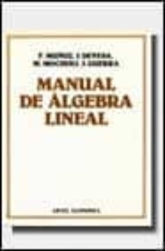 Manual de Algebra Lineal