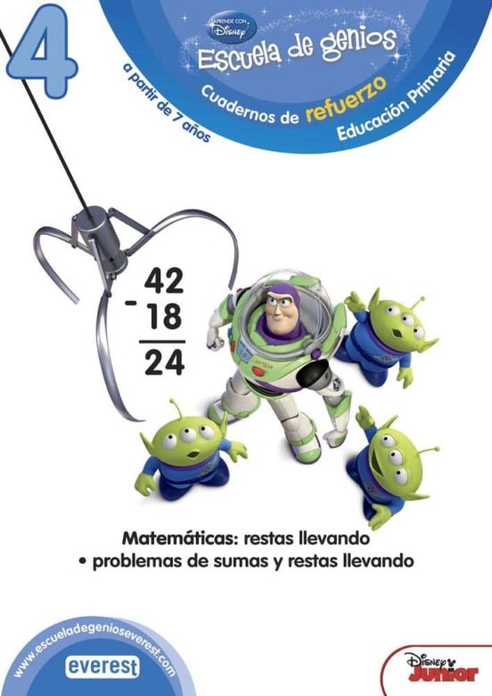A Partir De 7 Años Competencia Matematica 3º Educacion Primaria Restas