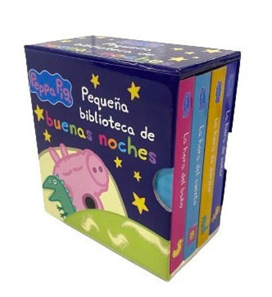 Peppa Pig. Libro juguete - Pequeña biblioteca de buenas noches