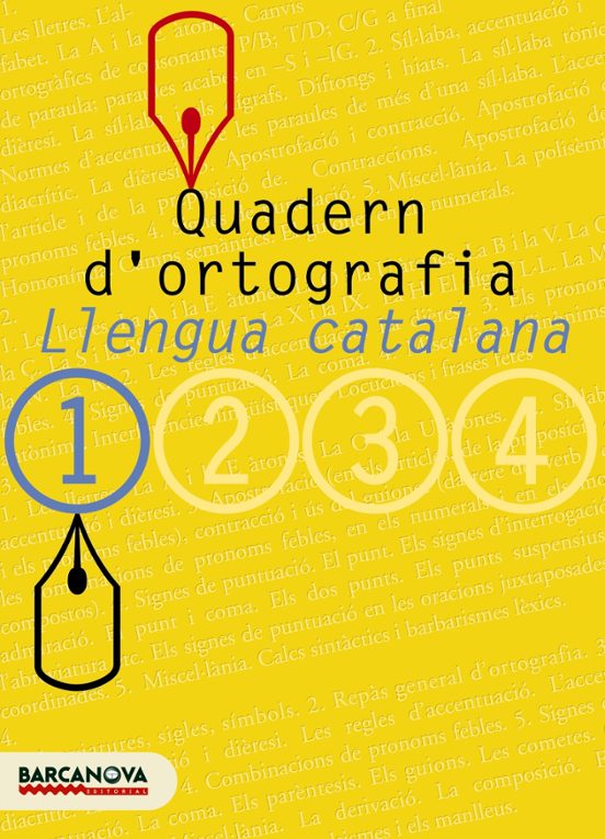 Quadern D Ortografia: Llengua Catalana