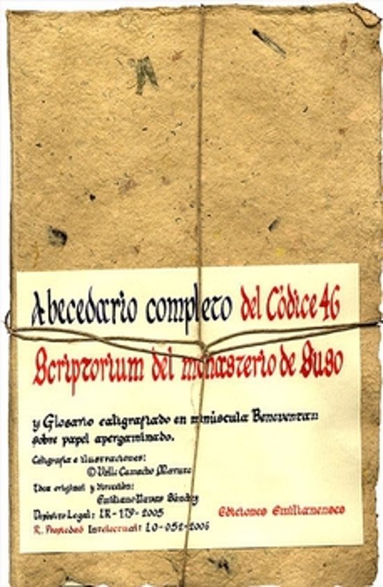 Abecedario Completo Del Codice 46: Scriptorium Del Monasterio De Suso