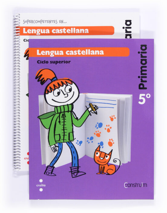 Lengua Castellana. Cuaderno De Actividades. Construïm 5º Educacion Pri
