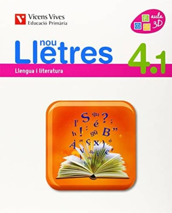 Nou Lletres 4 Llibre 1 2 i 3 Comunitat Valenciana