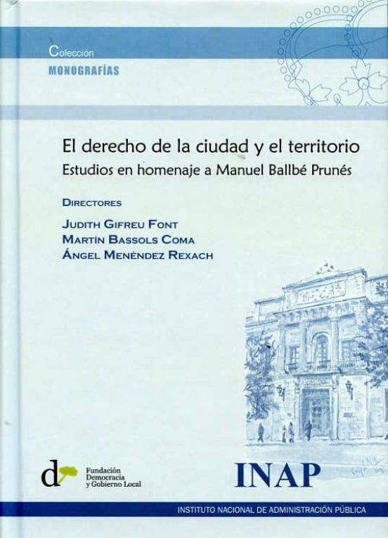 El Derecho De La Ciudad Y El Territorio