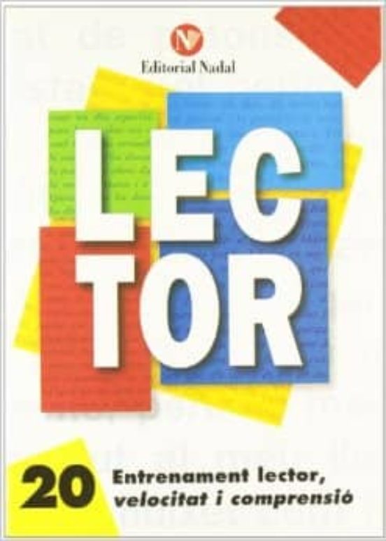 Entrenament Lector Velocitat I Comprensió Nº 20 Lletra Dimpremta