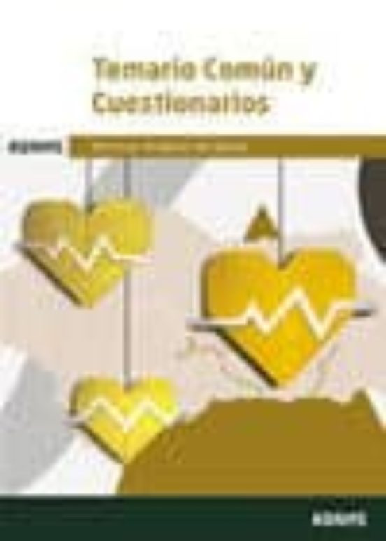 Servicio Andaluz De Salud: Temario Comun Y Cuestionarios