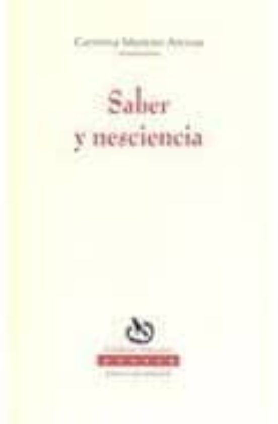 Saber Y Nesciencia