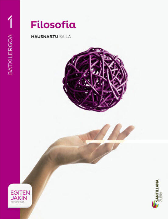 Filosofia 1º Bachillerato Ed 2015 Euskera