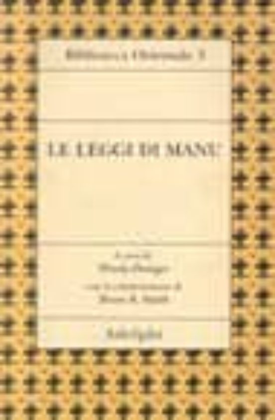 Le Leggi Di Manu