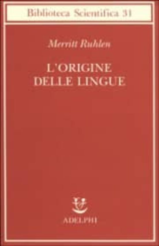 L Origine Delle Lingue