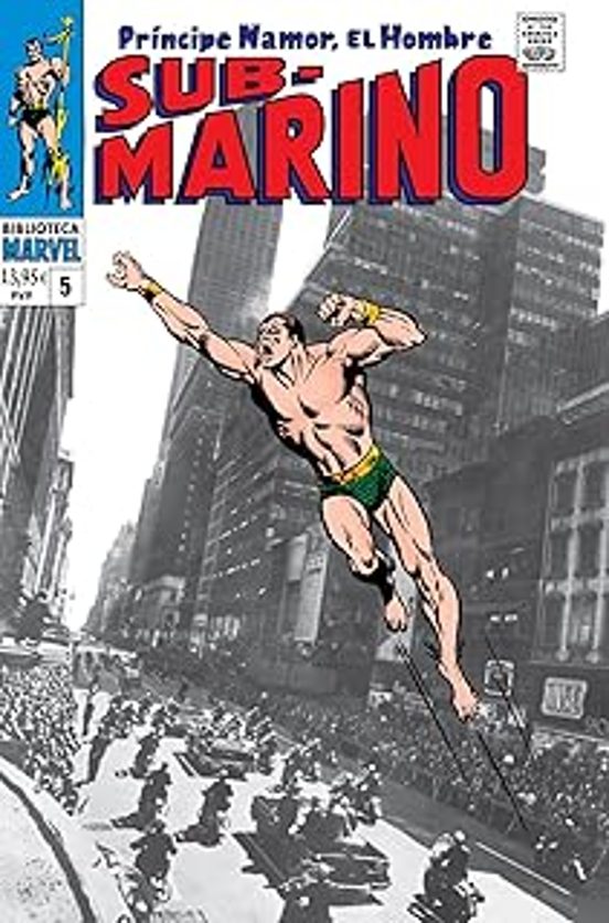 Biblioteca Marvel Namor El Hombre Submarino 5