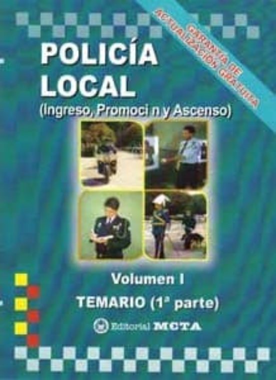 Policia Local Volumen I Primera Parte Temario