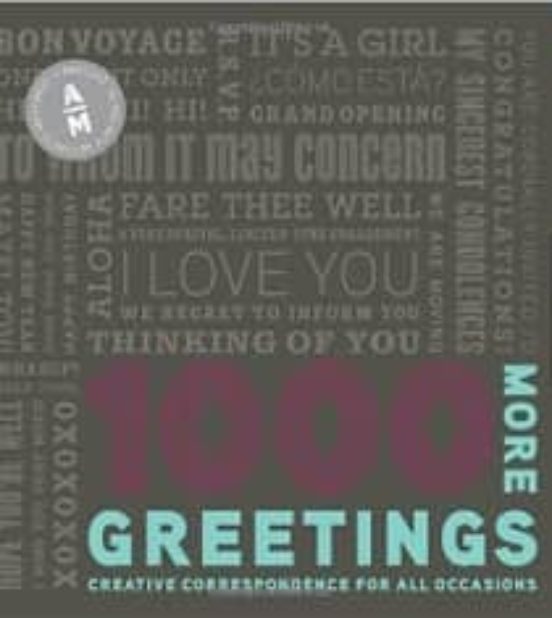 1000 More Greetings